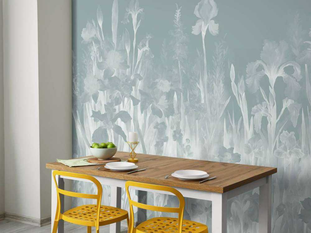 Printemps parfumé - bleu clair