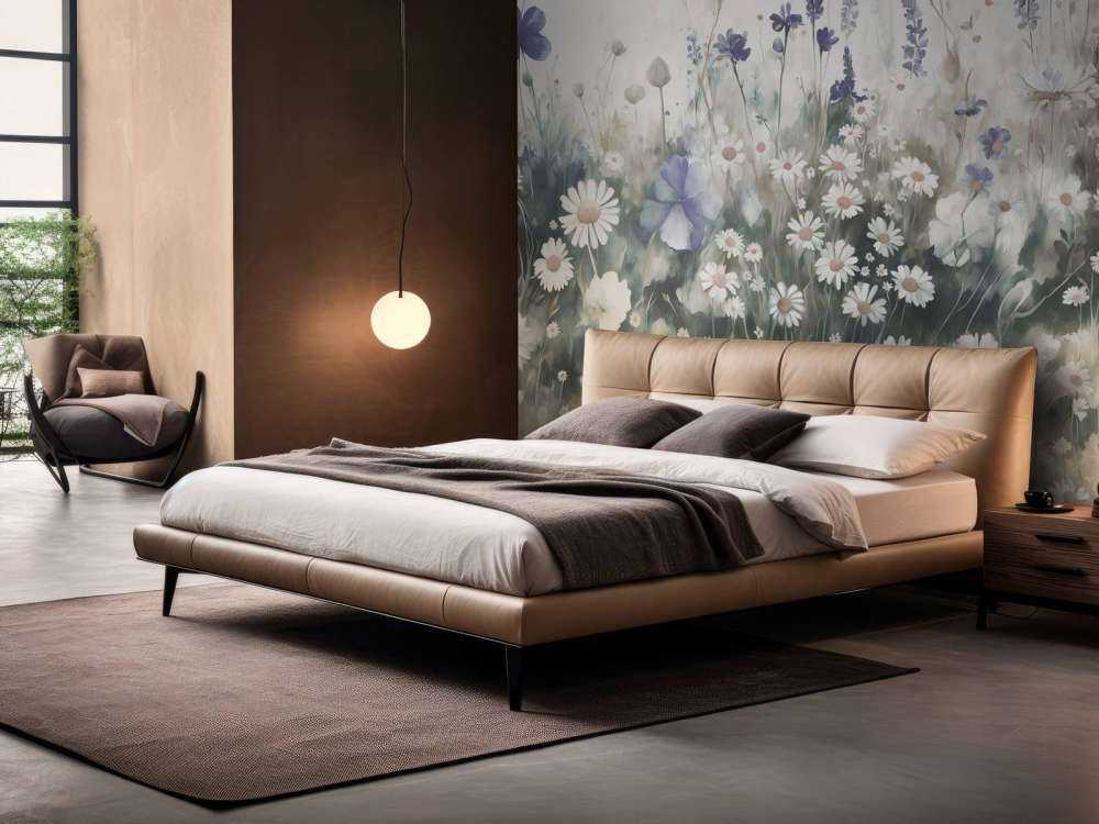 Verdure luxuriante de l'été gris