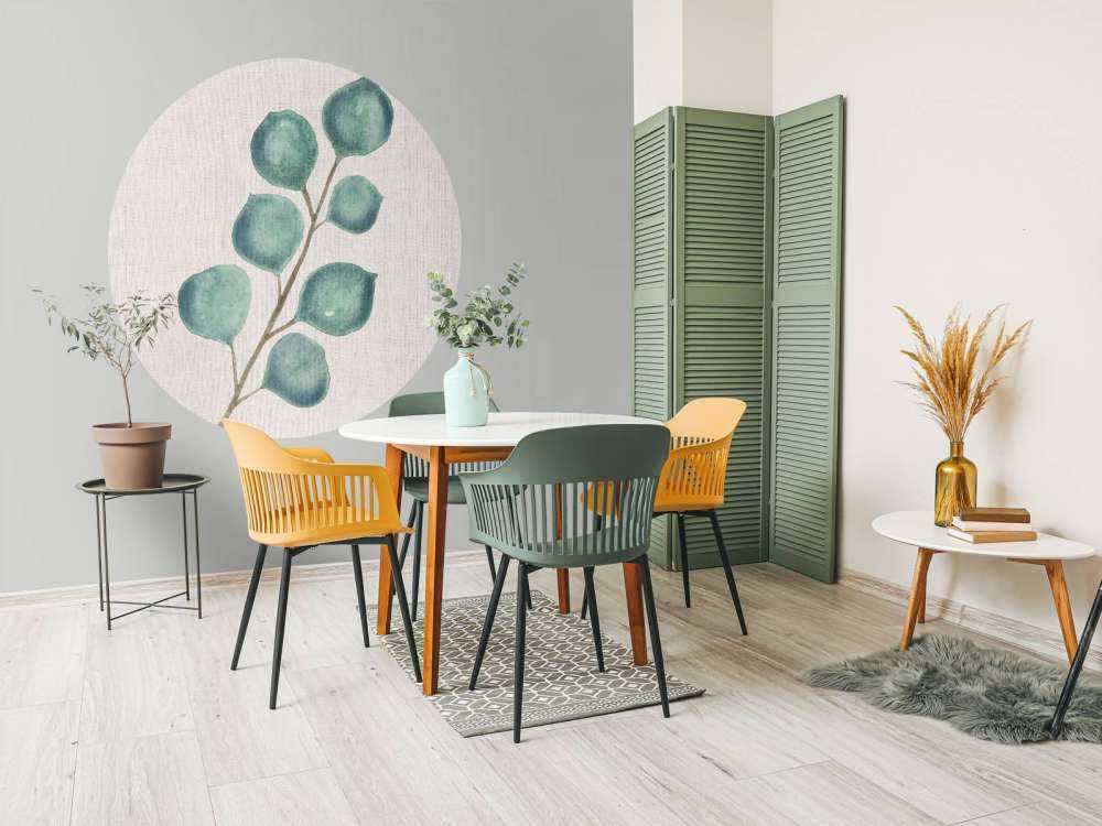 Eucalyptus en aquarelle douce