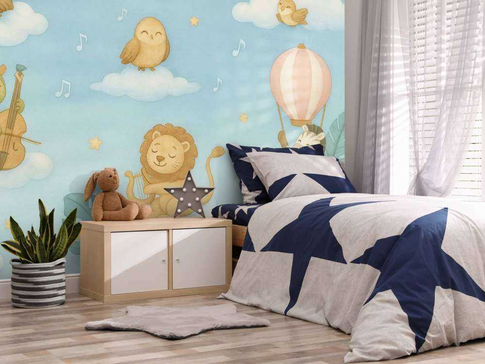 Concert nocturne dans les nuages