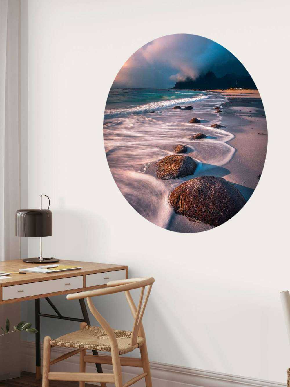 Lueur du soir sur la côte nord.