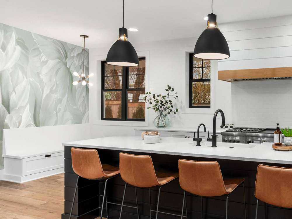 Grandes tulipes vertes