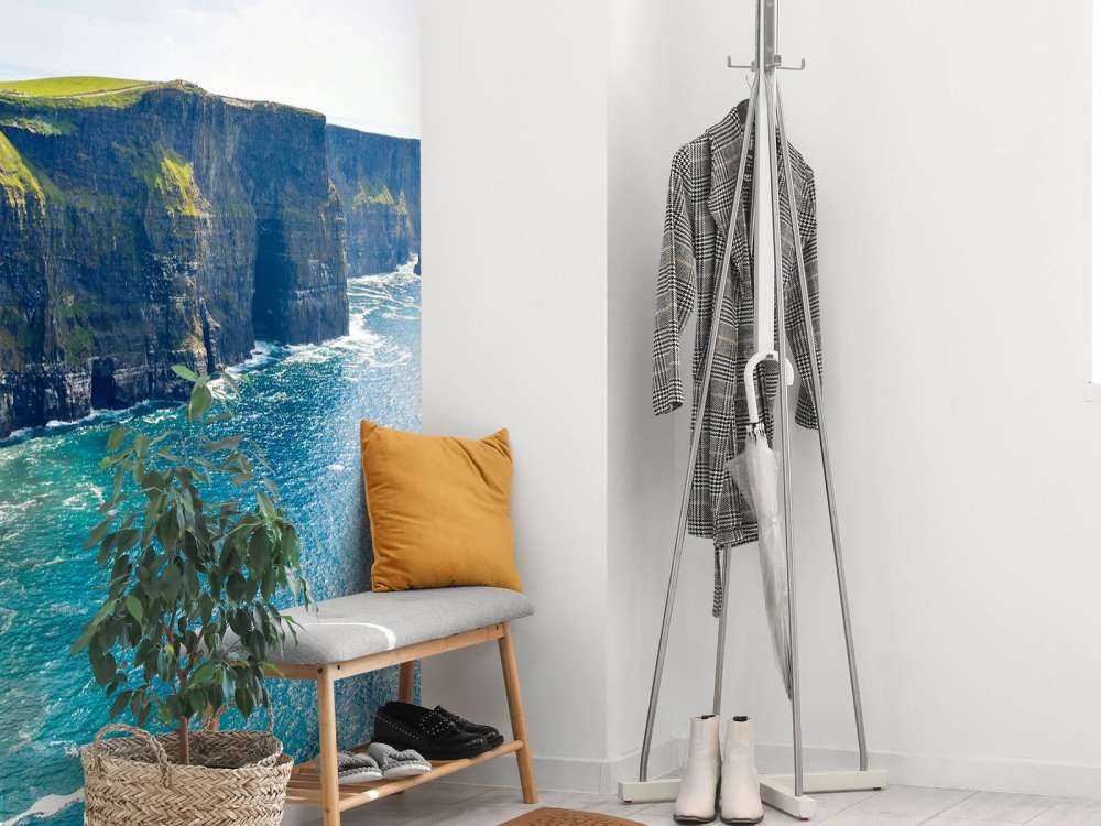 Falaise le long de la côte