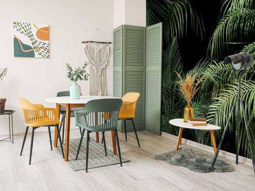 Plante à feuilles vertes