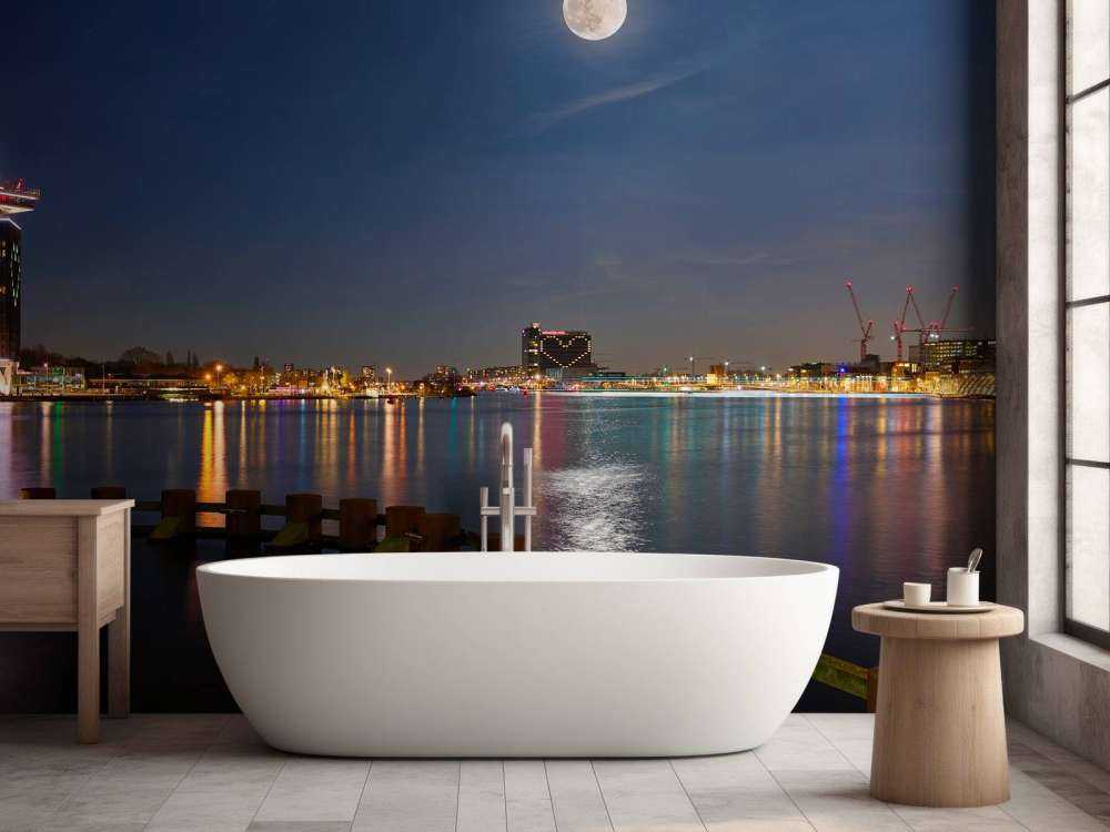 Super-Moon à Amsterdam