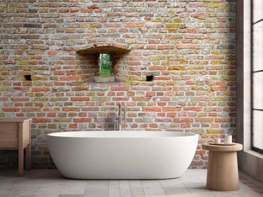 Mur de la ville avec vue à travers