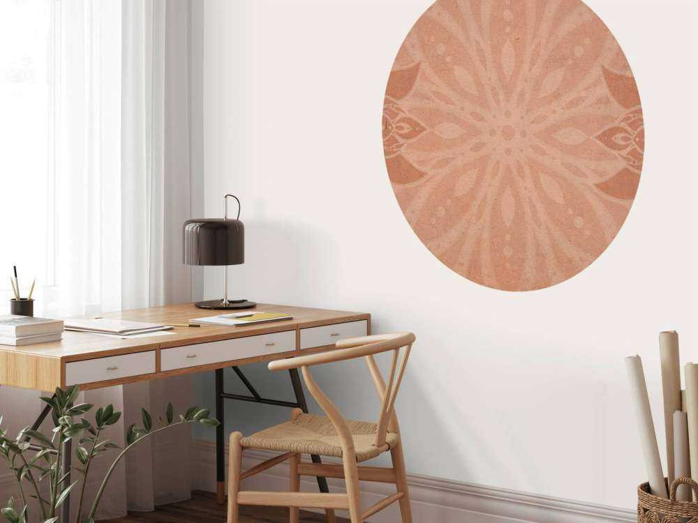 Mandala symétrique de la terre