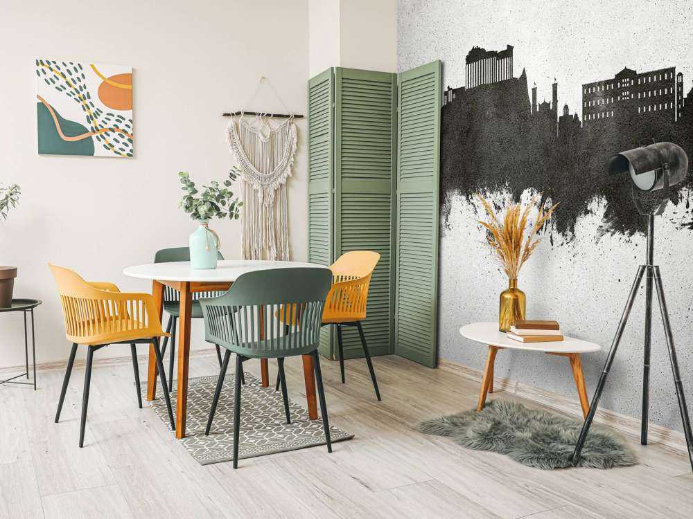 Aquarelle skyline, Athènes