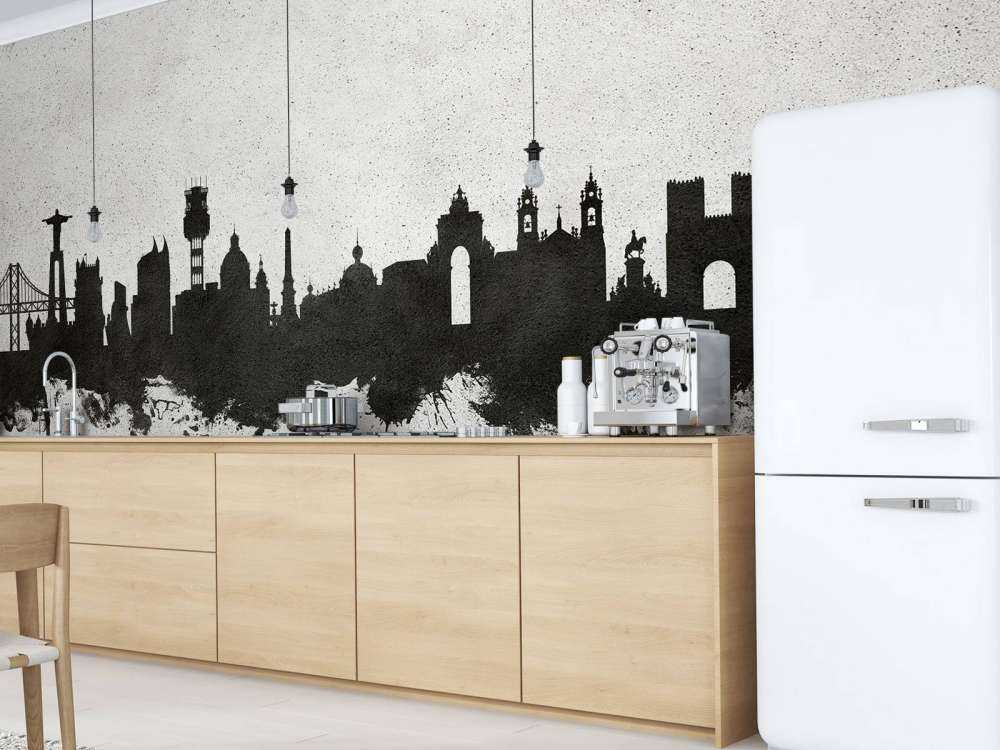 Aquarelle skyline, Lisbonne