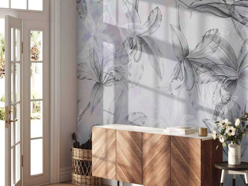 Rêverie d'orchidée bicolore violet