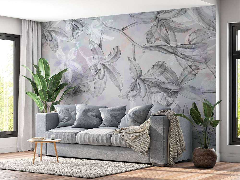 Rêverie d'orchidée bicolore violet