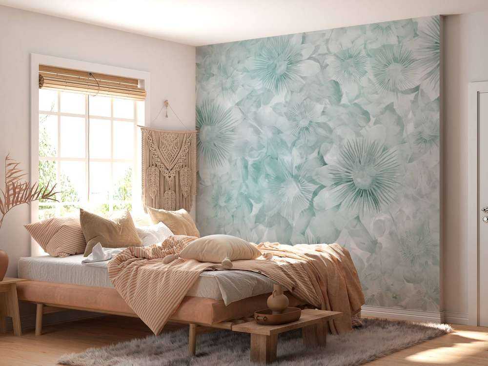 Élégance Botanique Aquarelle Menthe Glacée
