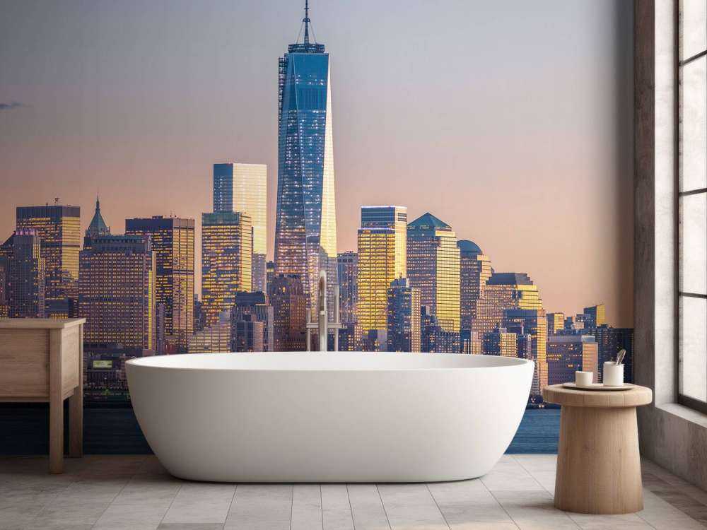 Coucher de soleil à New York