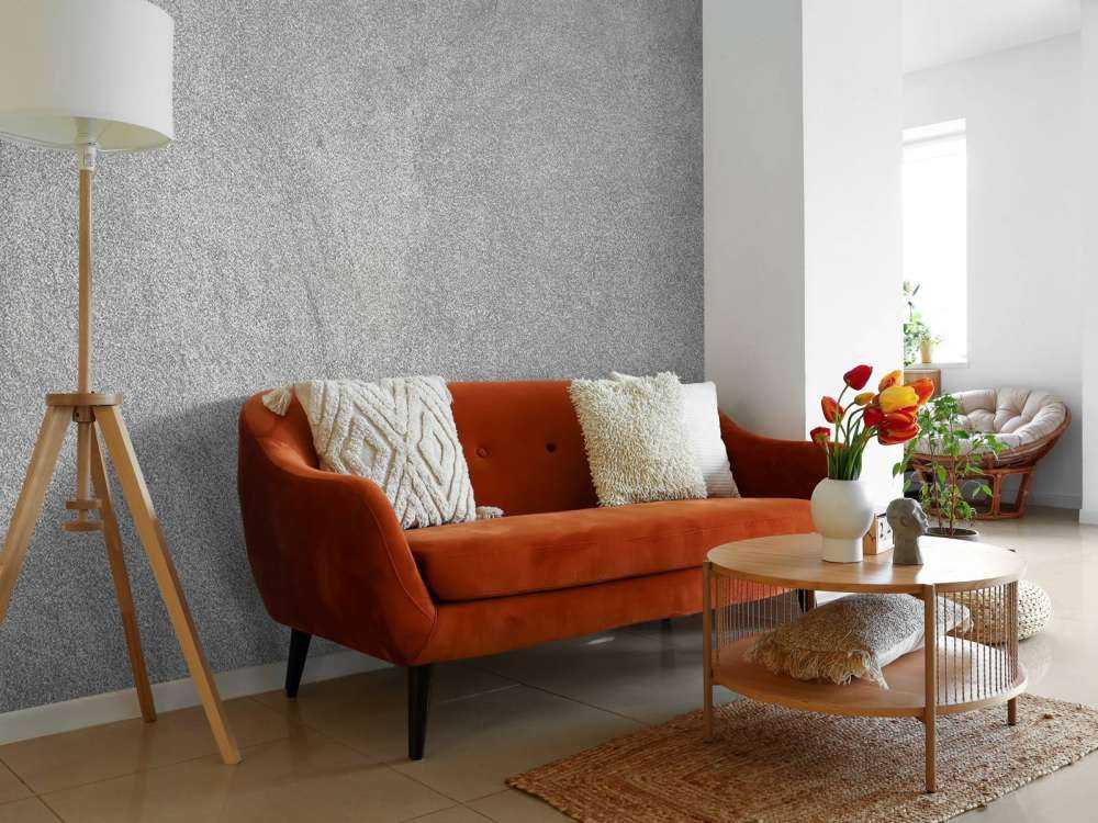 Béton sablé foncé