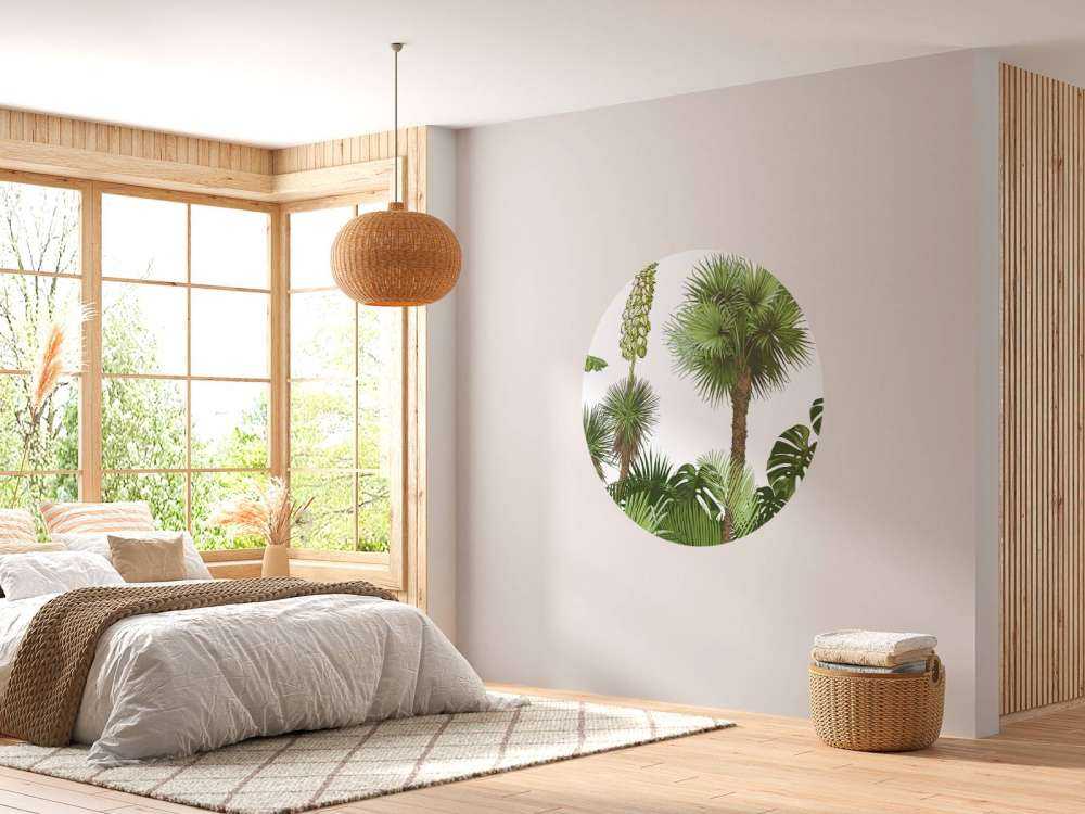 Plantes tropicales vertes