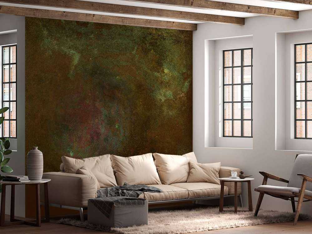 Structure oxydée magnifiquement mise en valeur