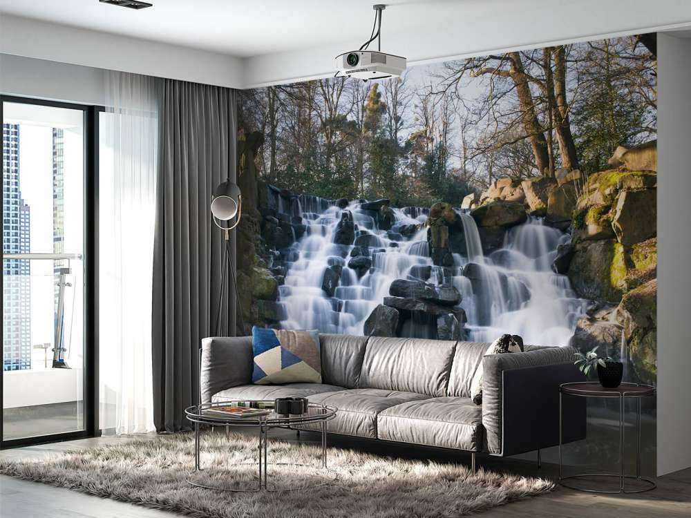 Chute d'eau en hiver