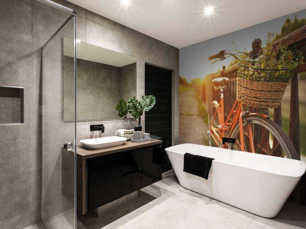 Vélo rouge avec panier