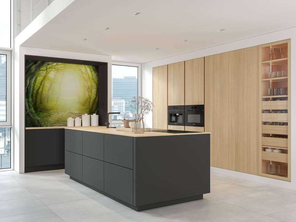 Sentier à travers la forêt