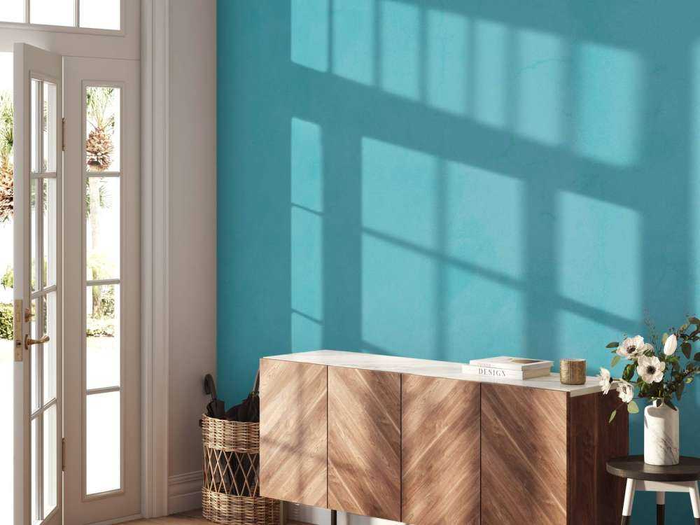 Béton bleu pierre de lune