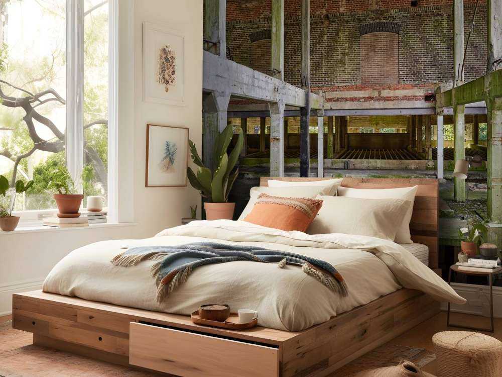 Ancienne usine abandonnée