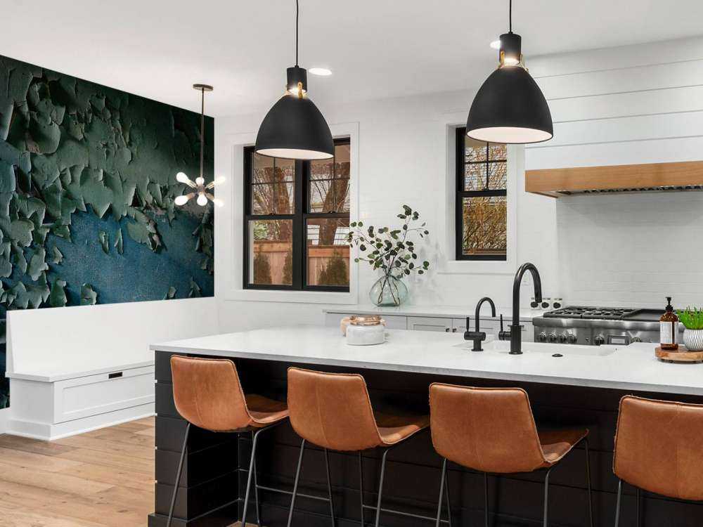 Peinture murale vieillie