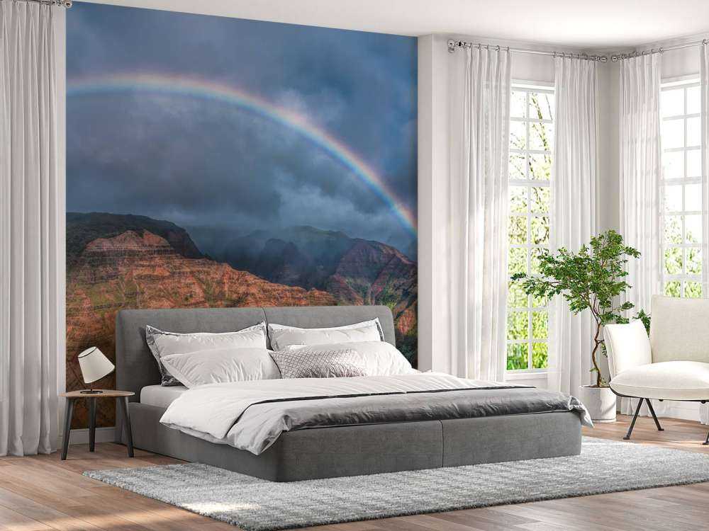 Arc-en-ciel au-dessus de Waimea Canyon