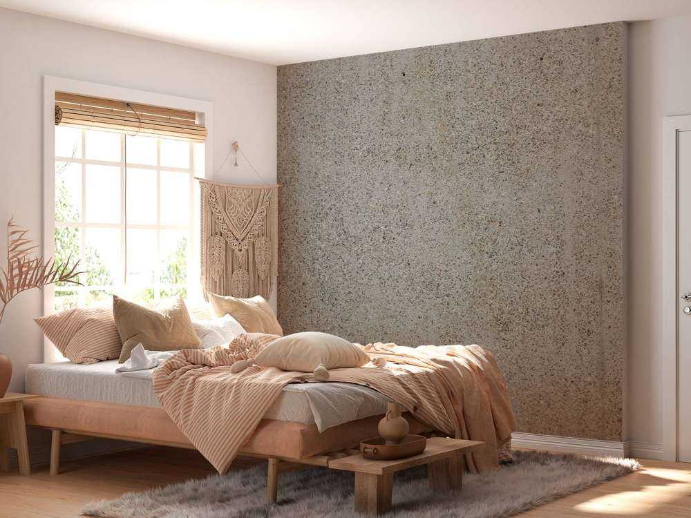 Béton avec grosses pierres