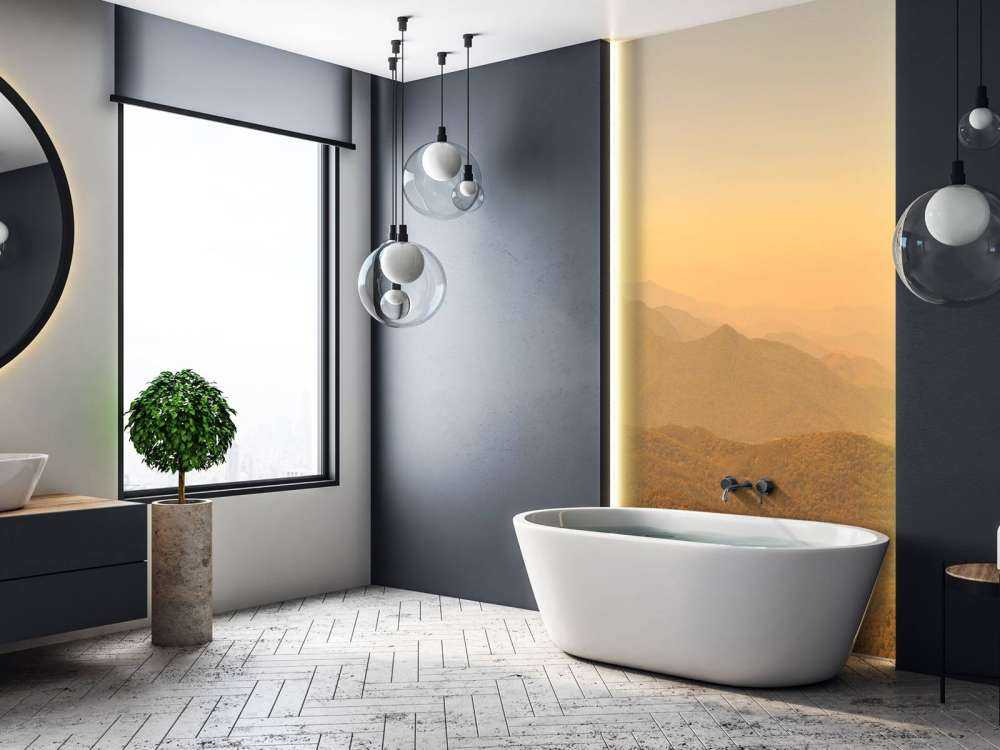 Montagne, colline et forêt