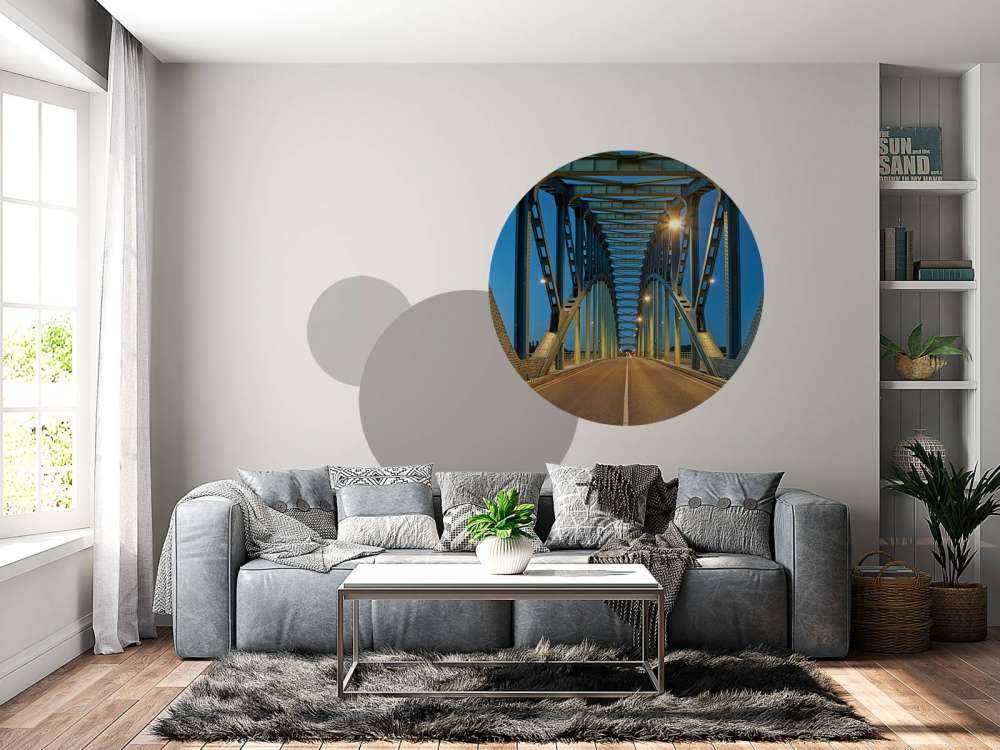 Pont en arc en acier