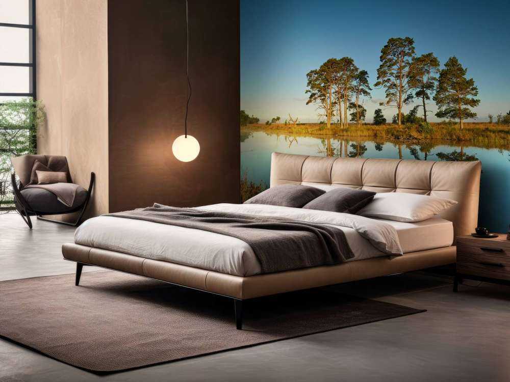 Réflexion dans un lac de forêt