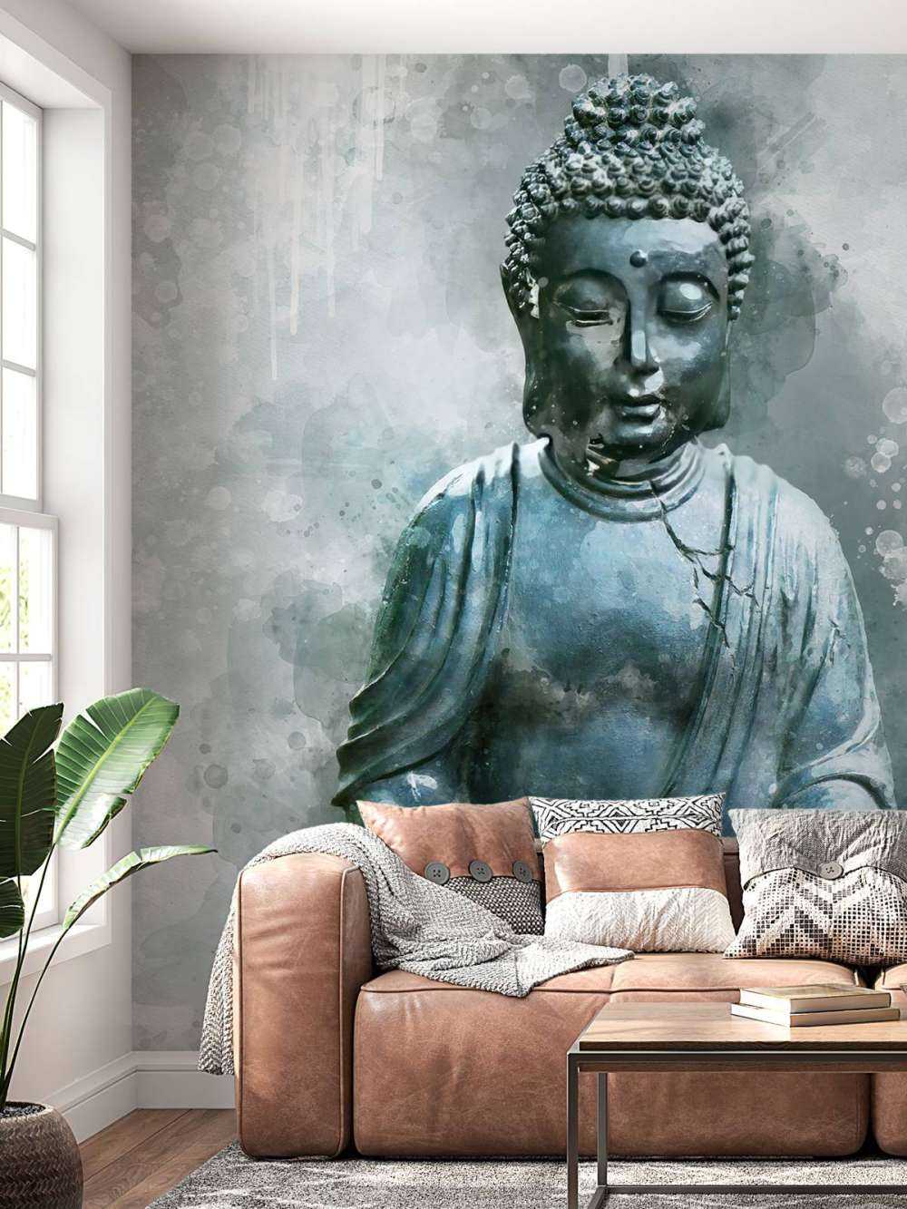 Aquarelle de Bouddha