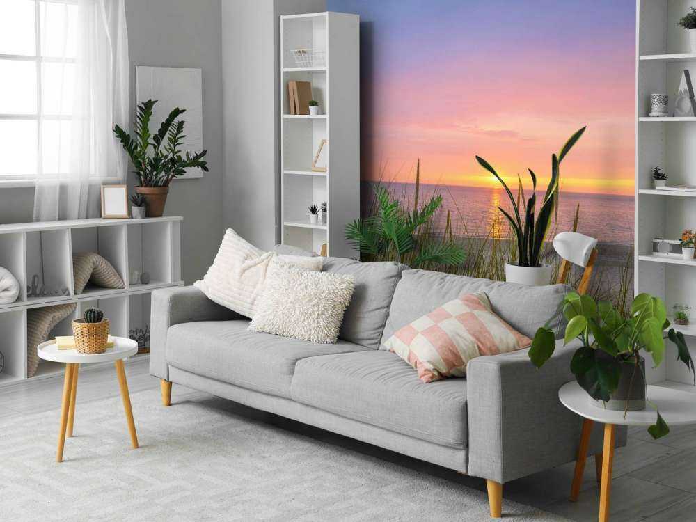 Lever de soleil sur la côte