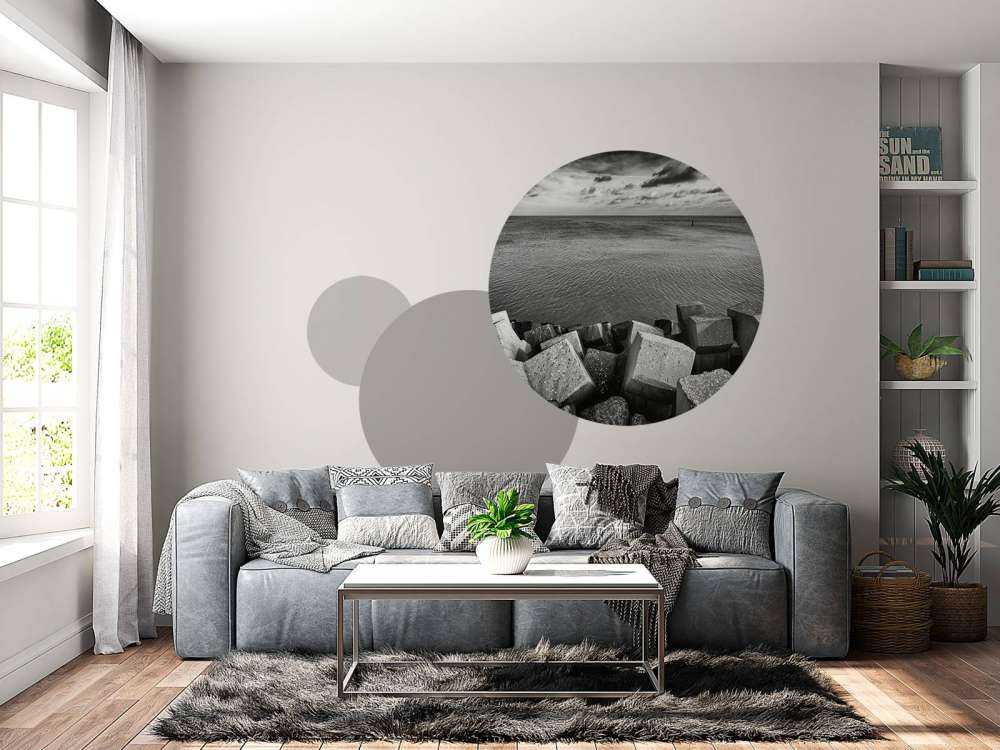 Des blocs de béton pour le port de Cadzand-Bad 