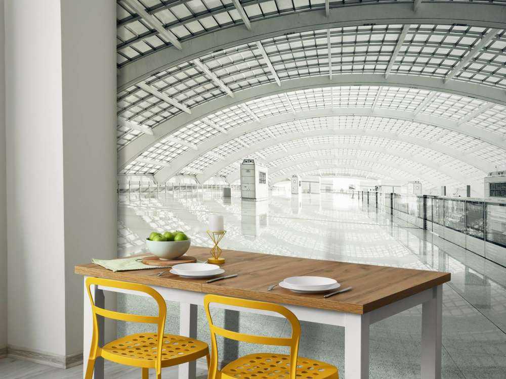 Hall d'entrée moderne arrondi