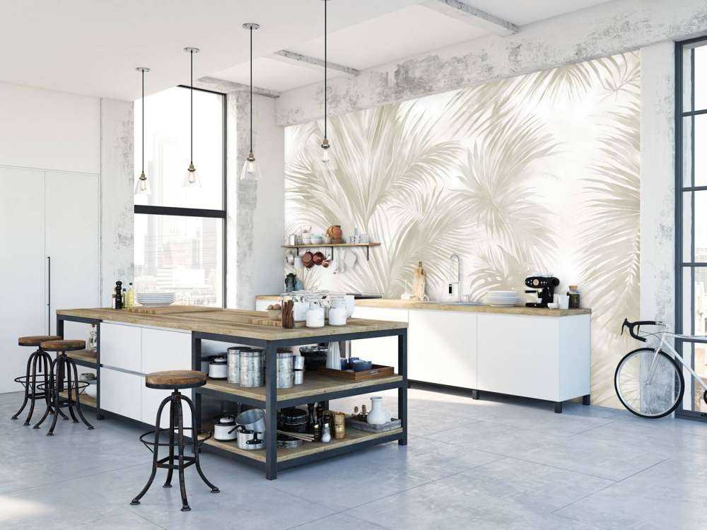 Palm Extravaganza Taupe