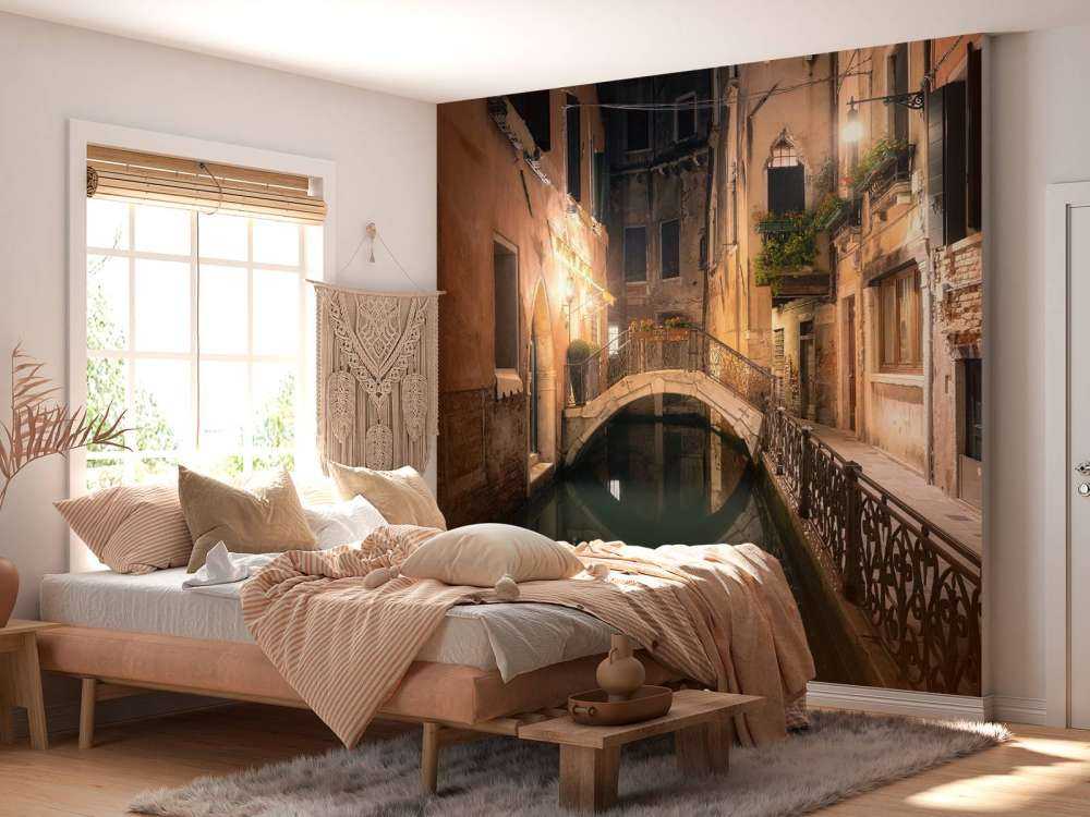 Pont illuminé de Venise