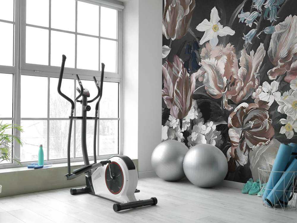 Bouquet avec des pions orange