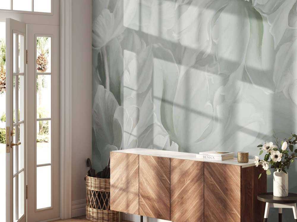 Grandes tulipes vertes