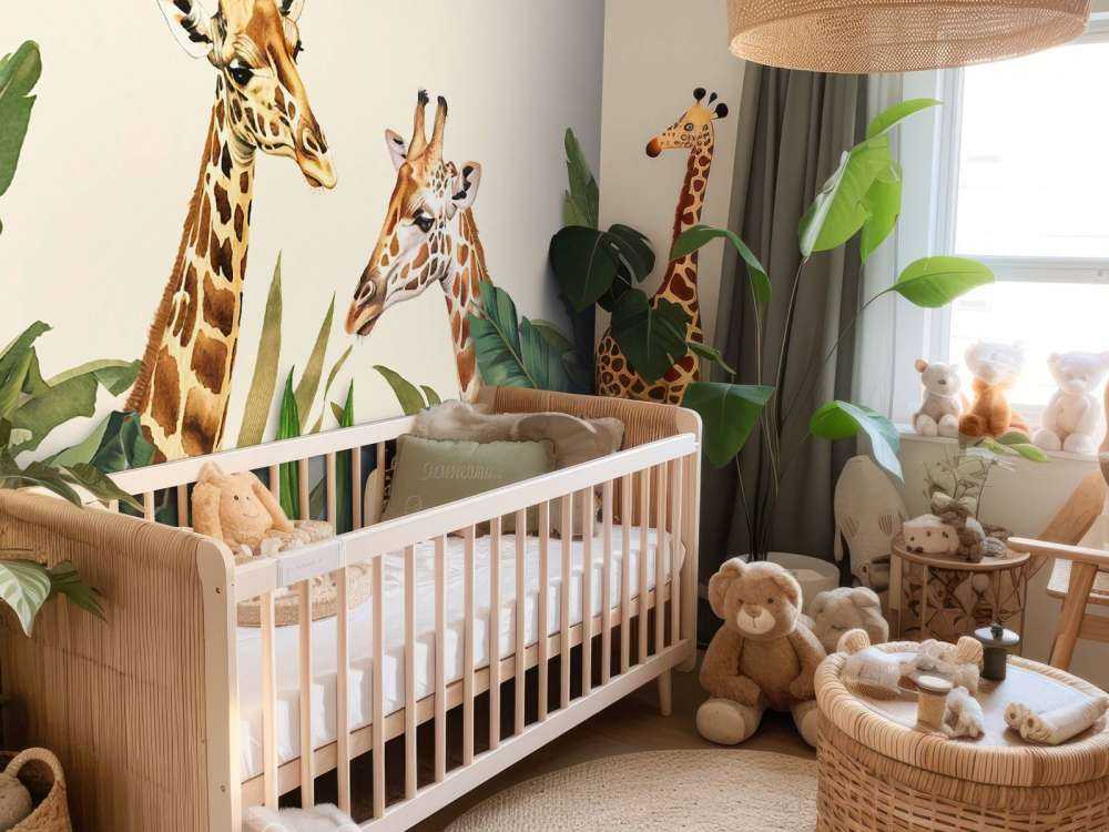 Paradis des girafes et de la faune exotique