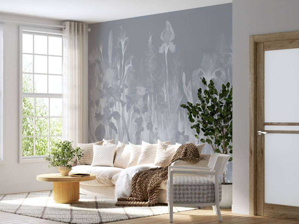 Printemps parfumé - bleu ciel