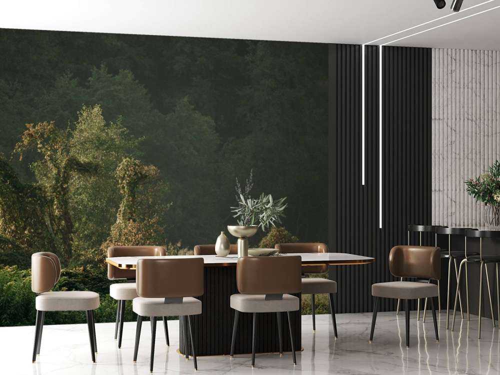 Chevaux dans la Forêt Enchantée