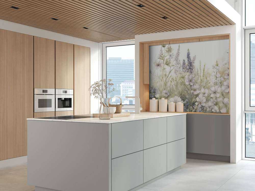 Jardin anglais tendre - jaune