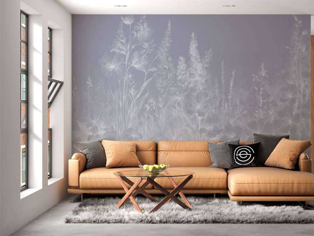 Jardin anglais tendre - violet