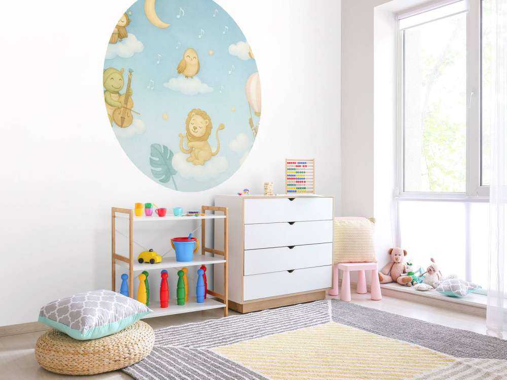 Concert nocturne dans les nuages