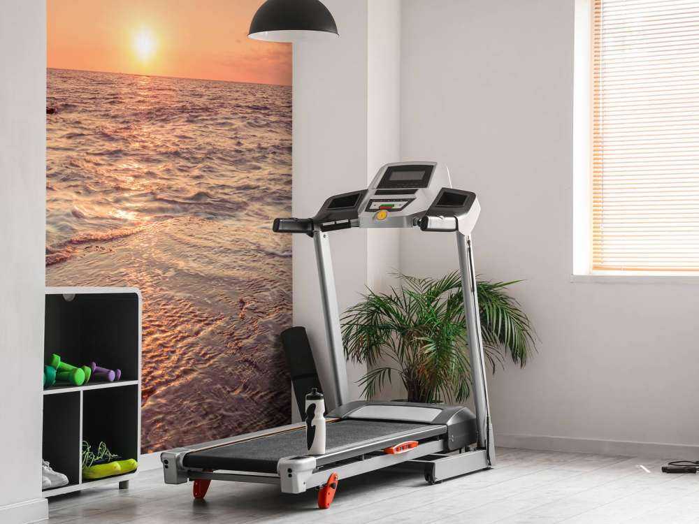 Coucher de soleil sur plage