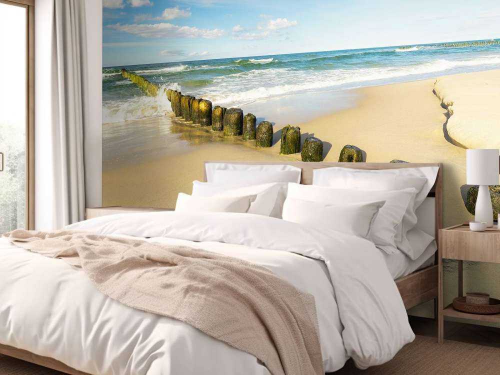 Plage par une belle journée