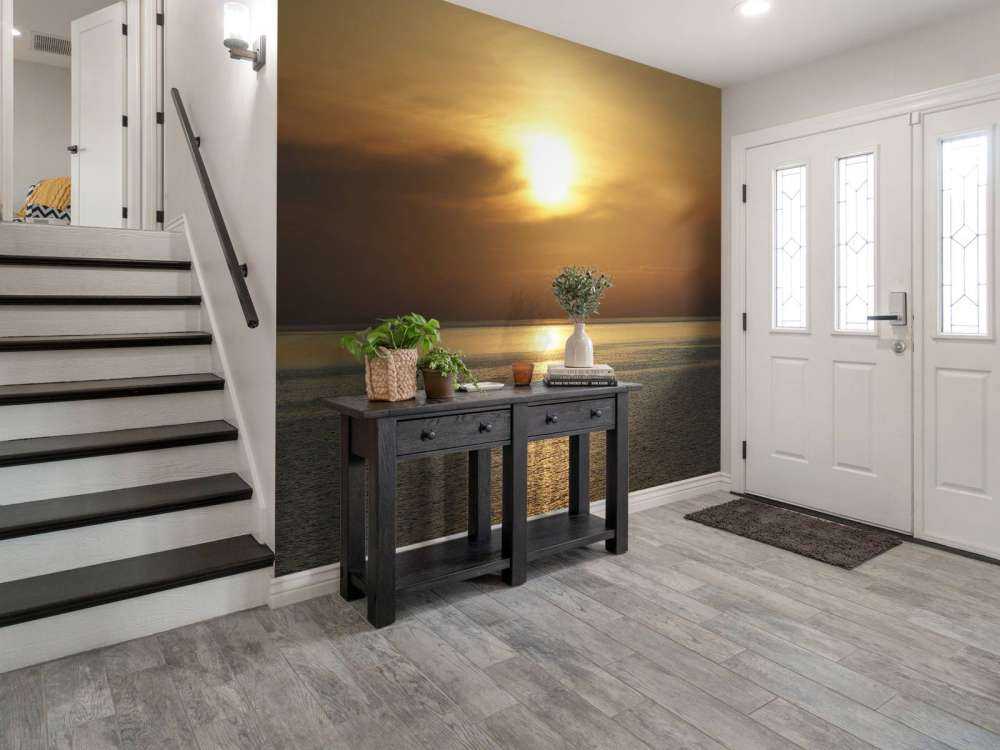 Lever de soleil en mer