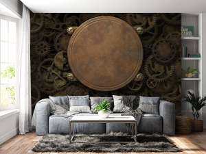 Couvercles De Seconde En Cuivre Pour Horloge - Lot De 8 Pièces - Réparation Mouvement Horloge Murale