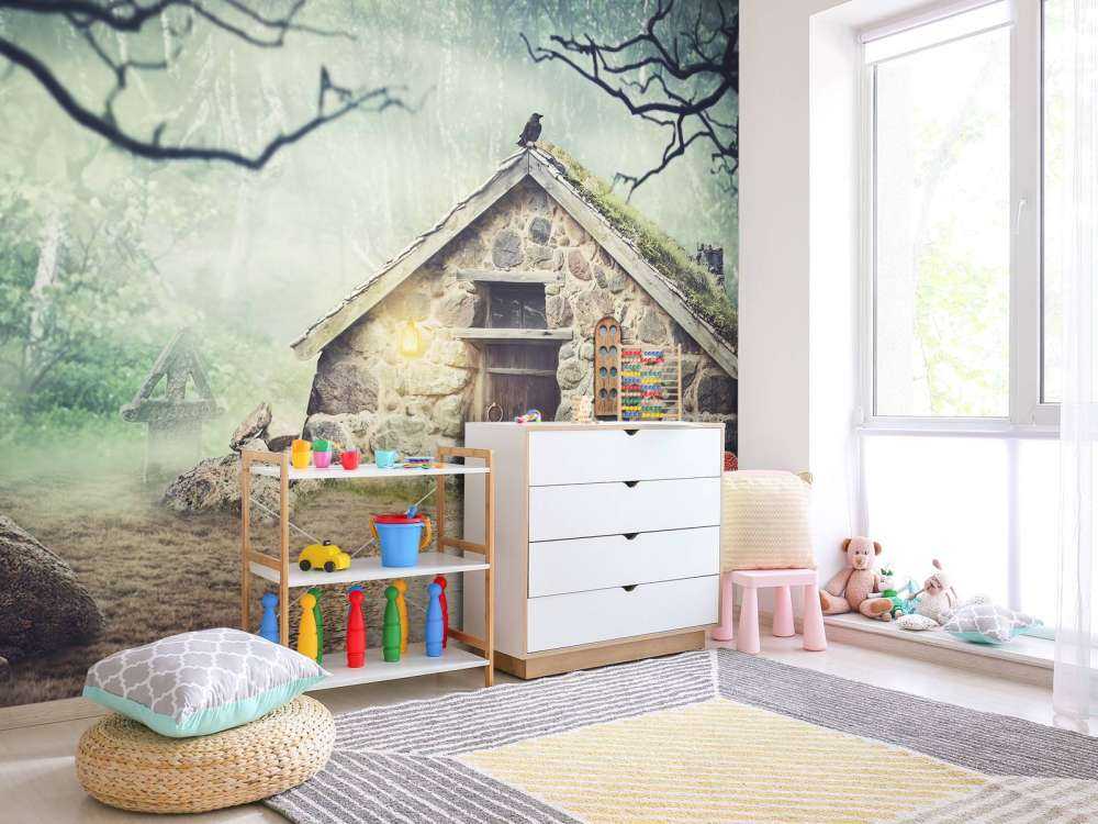 Maison enchantée en pierre